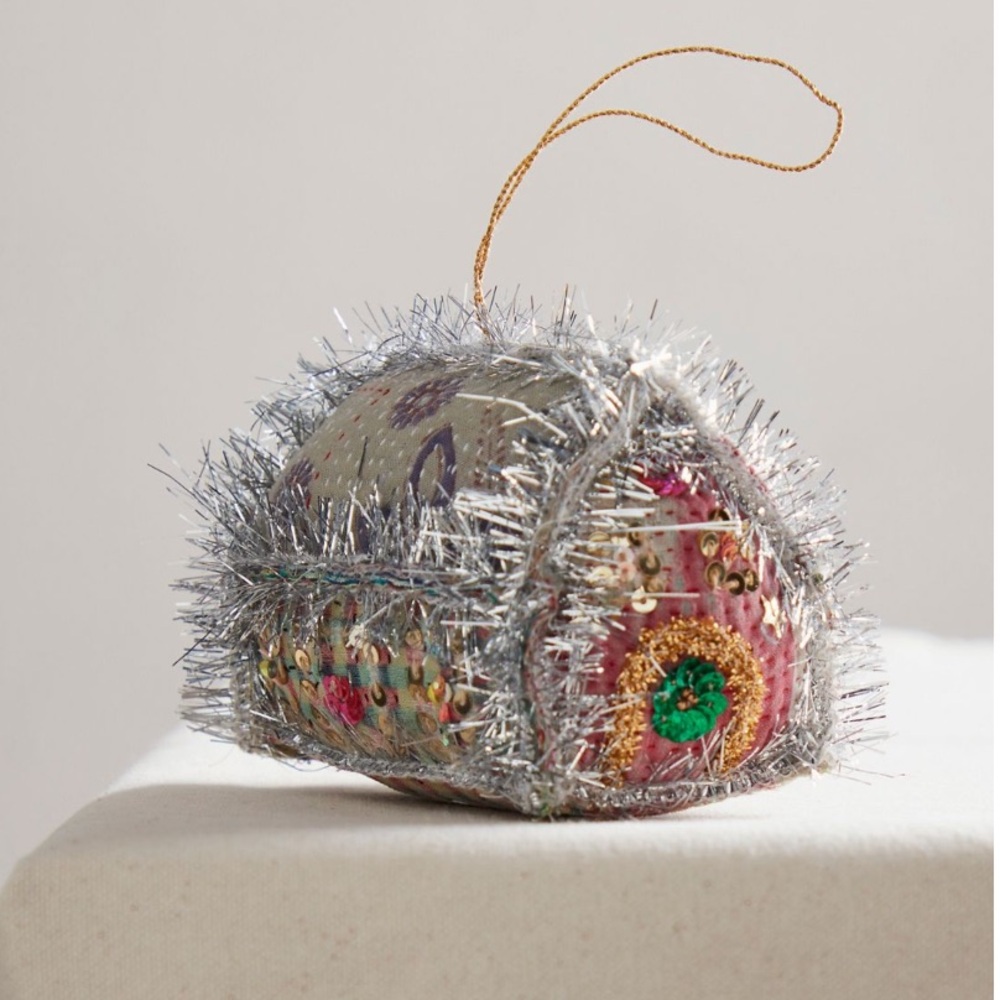 FREE PEOPLE➕SISSEL EDELBO Tinsel House Ornament NWT